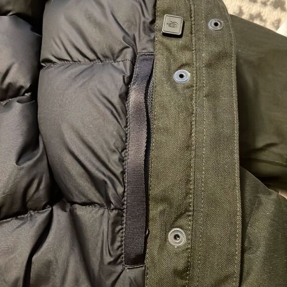 The North Face Parka Jacket Coat Dark Green S - Picture 9 of 13